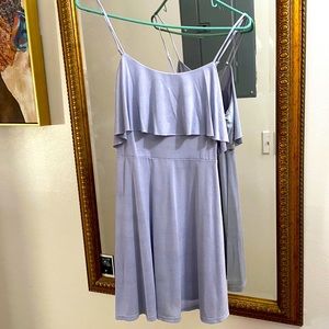 Light blue mini dress